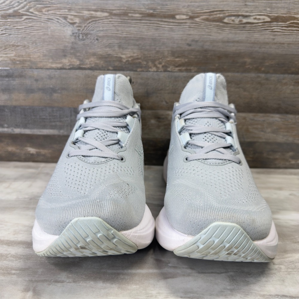 ASICS Gel-Nimbus 26 Womens 8.5 Wide Grey Running Shoes 1012B602 PureGEL FF Blast - Picture 6 of 11